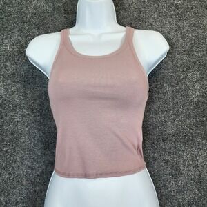 ROARK Wind Worn Women's Soft Girl Athleisure Minimalist Ribbed Tank Top XS NWT